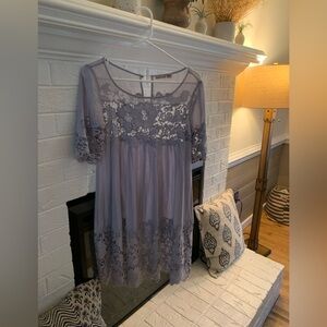 Holding horses mini dress